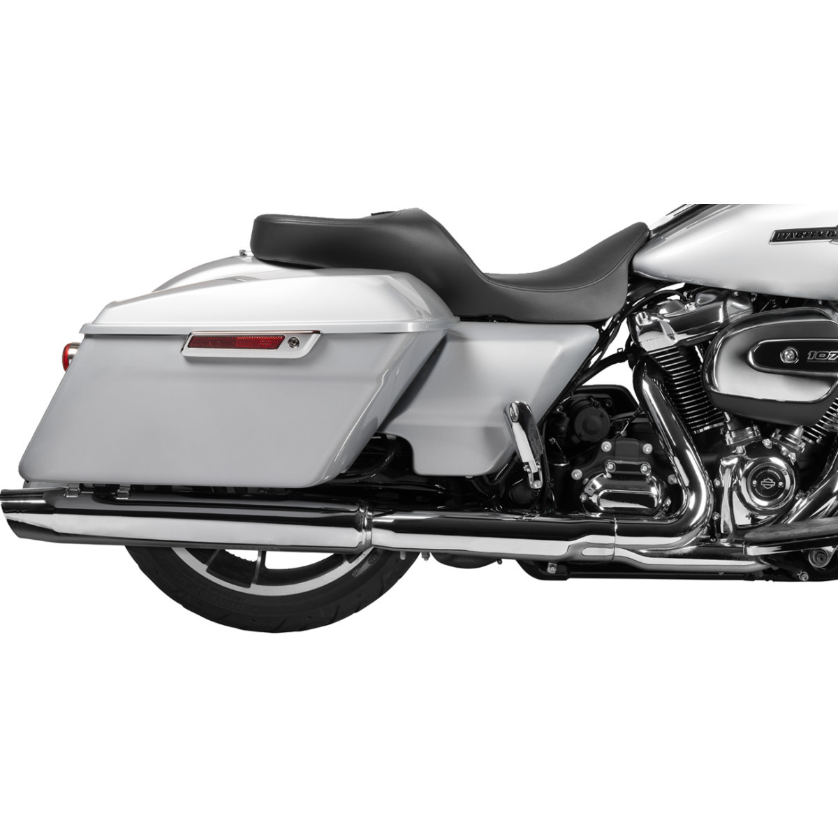 Drag Specialties Seats - Extended Reach Freedom Seat - Vinyl - Smooth - FLT/FLH '09-'25