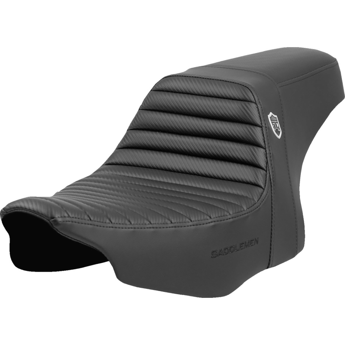 Saddlemen #SC82307T - Pro Series SDC Performance Seat - w/o Backrest - Tuck-n-Roll - FLH/FLT '23-'24