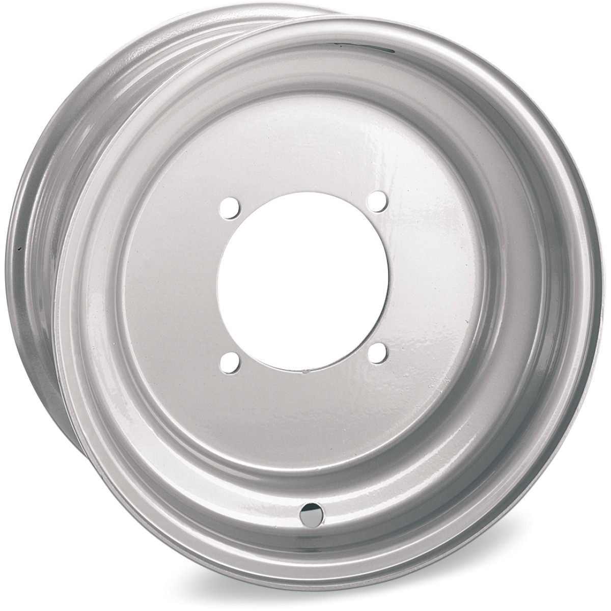 AMS #0523-697 - Steel Wheel - Front - Chrome - 10x5 - 4/110 - 2+3