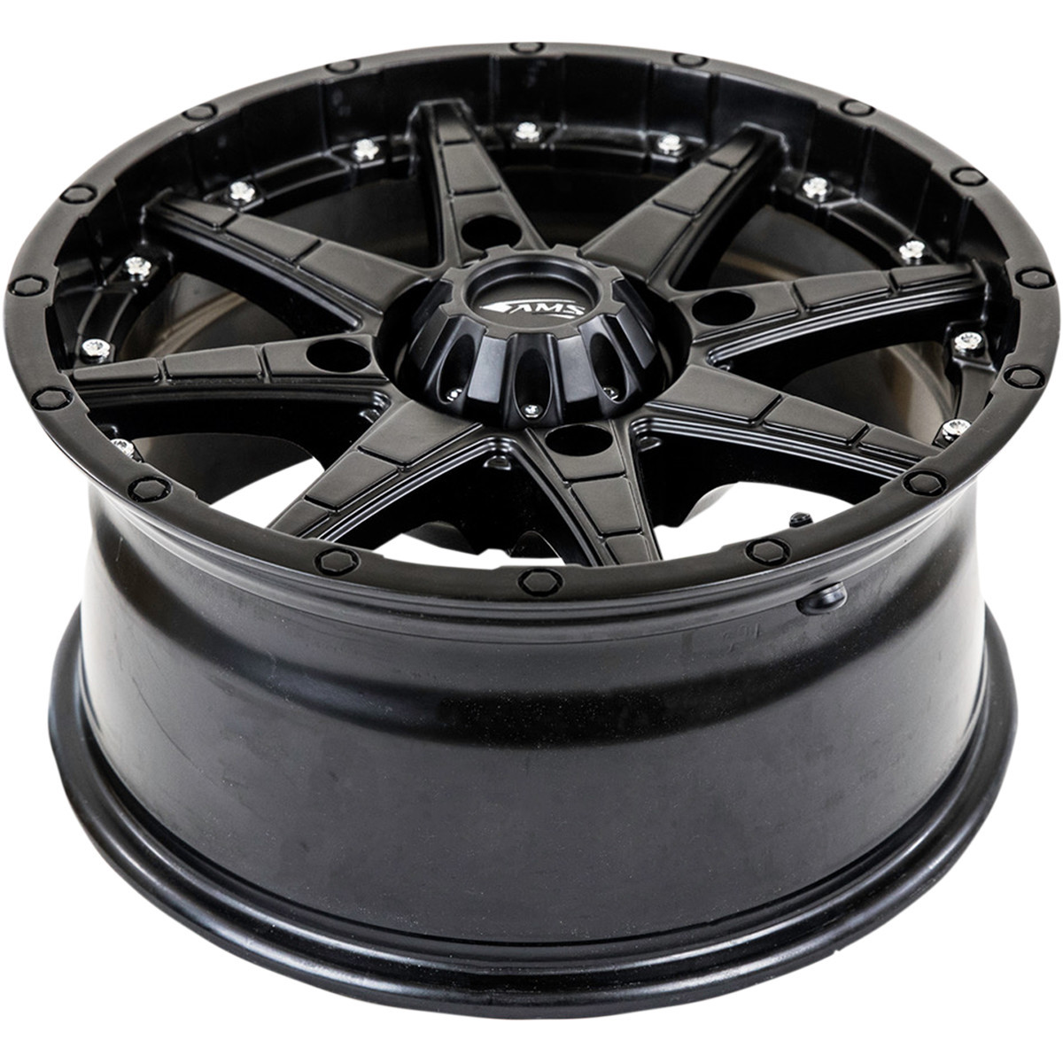 AMS #5706-046AS - Wheel - Roll'n 105 - Front/Rear - Black - 15x7 - 4/110 - 5+2