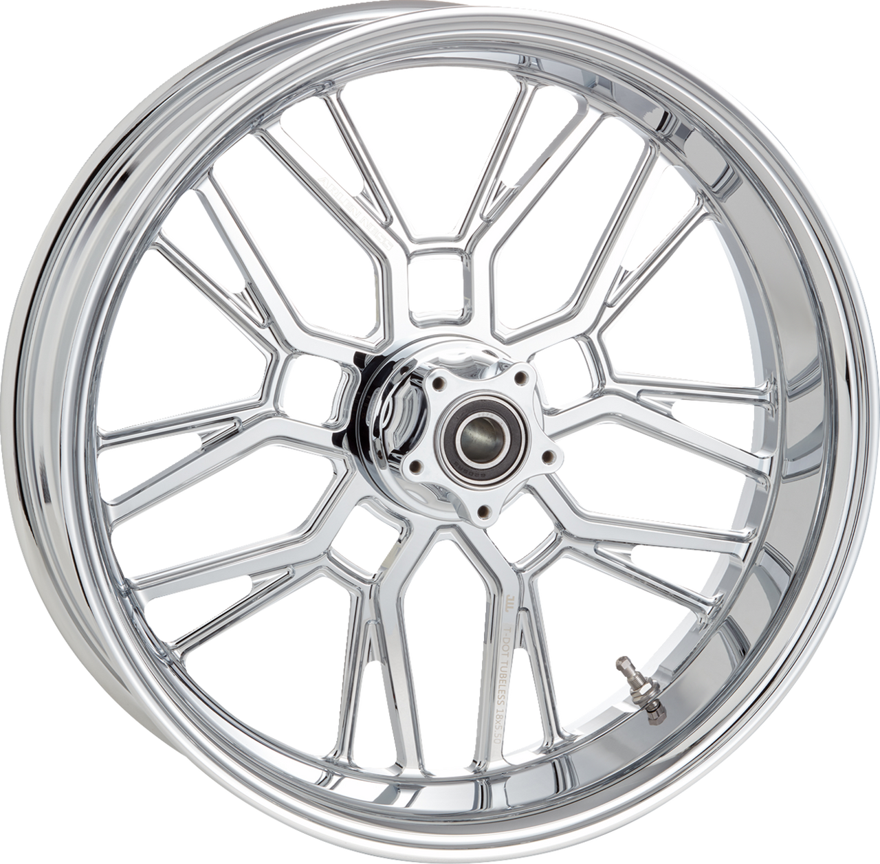 Arlen Ness #330-001 Rim - Split-Spoke - Chrome - 18x5.5