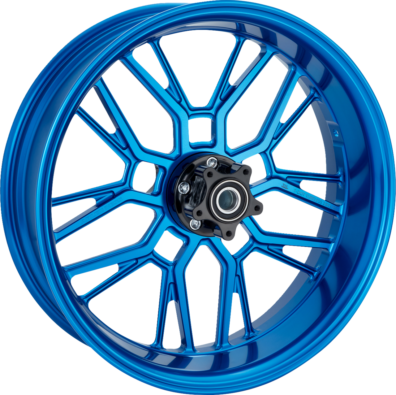 Arlen Ness #330-008 Rim - Split-Spoke - Blue - 18x5.5