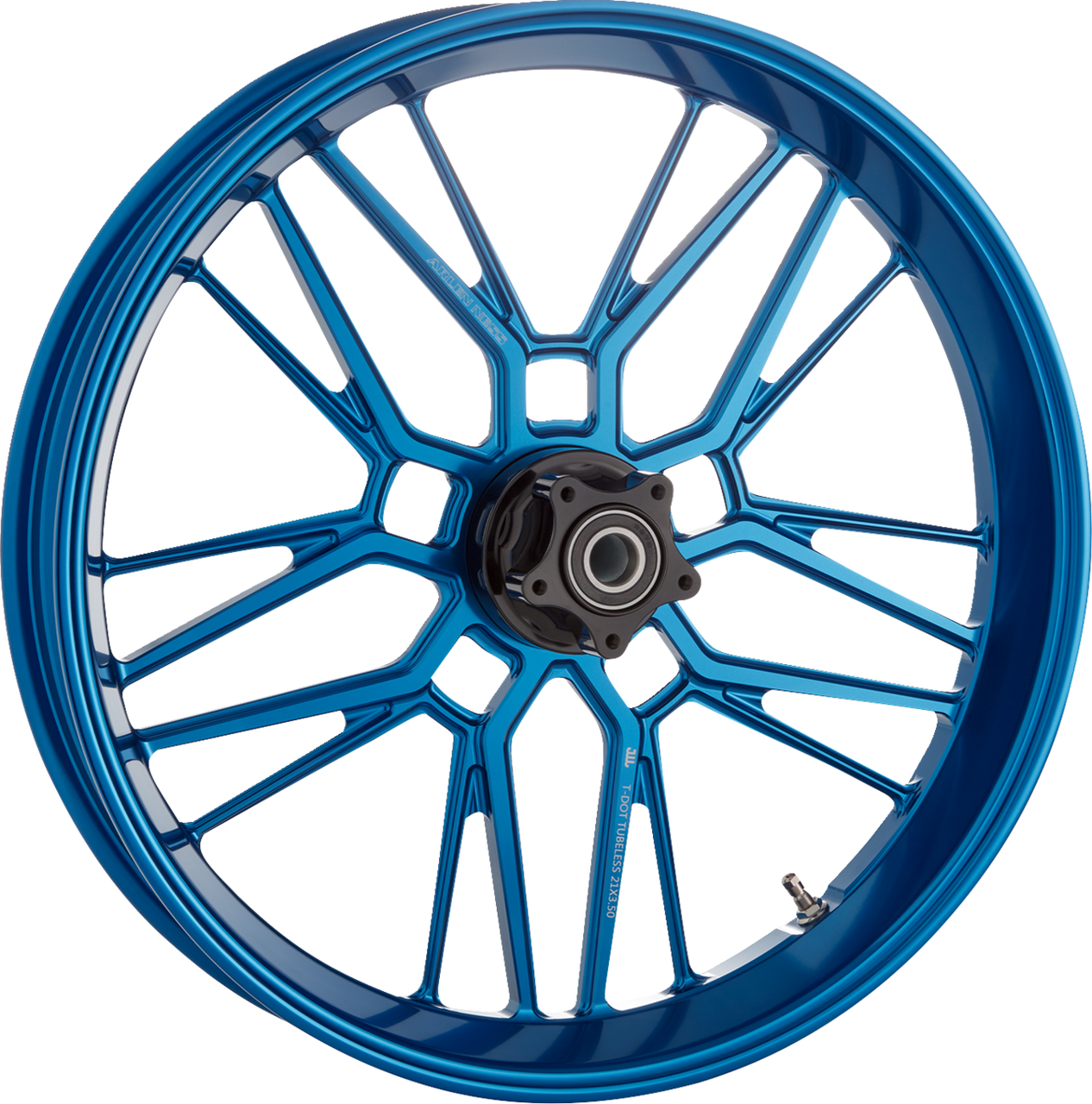 Arlen Ness #330-011 Rim - Split-Spoke - Blue - 19x3.25