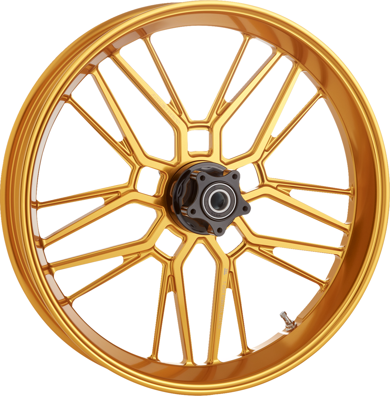 Arlen Ness #330-018 Rim - Split-Spoke - Gold - 21x5.5