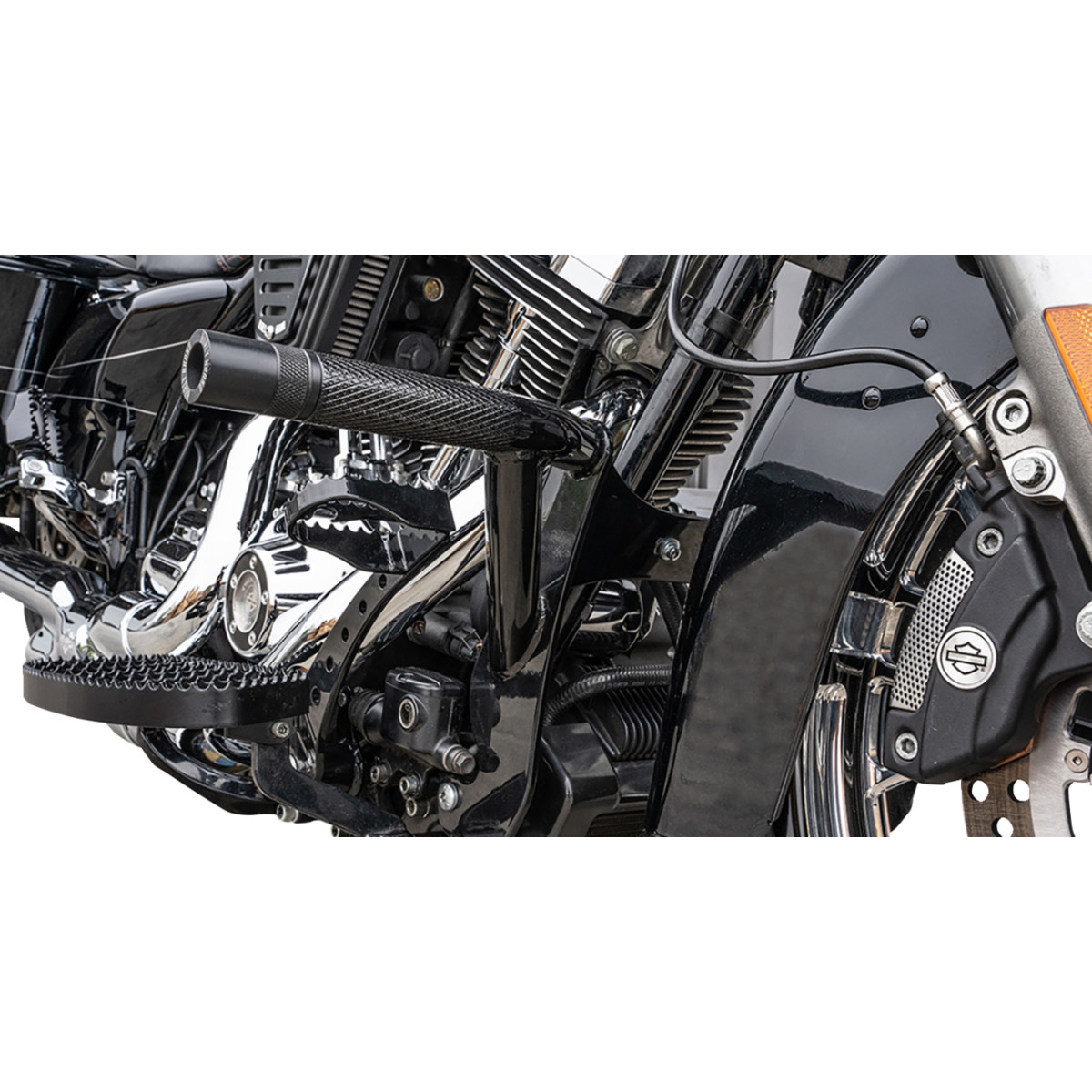 Burly Brand #SA-3013-001 - Front Brawler Kit - Black - HD Touring