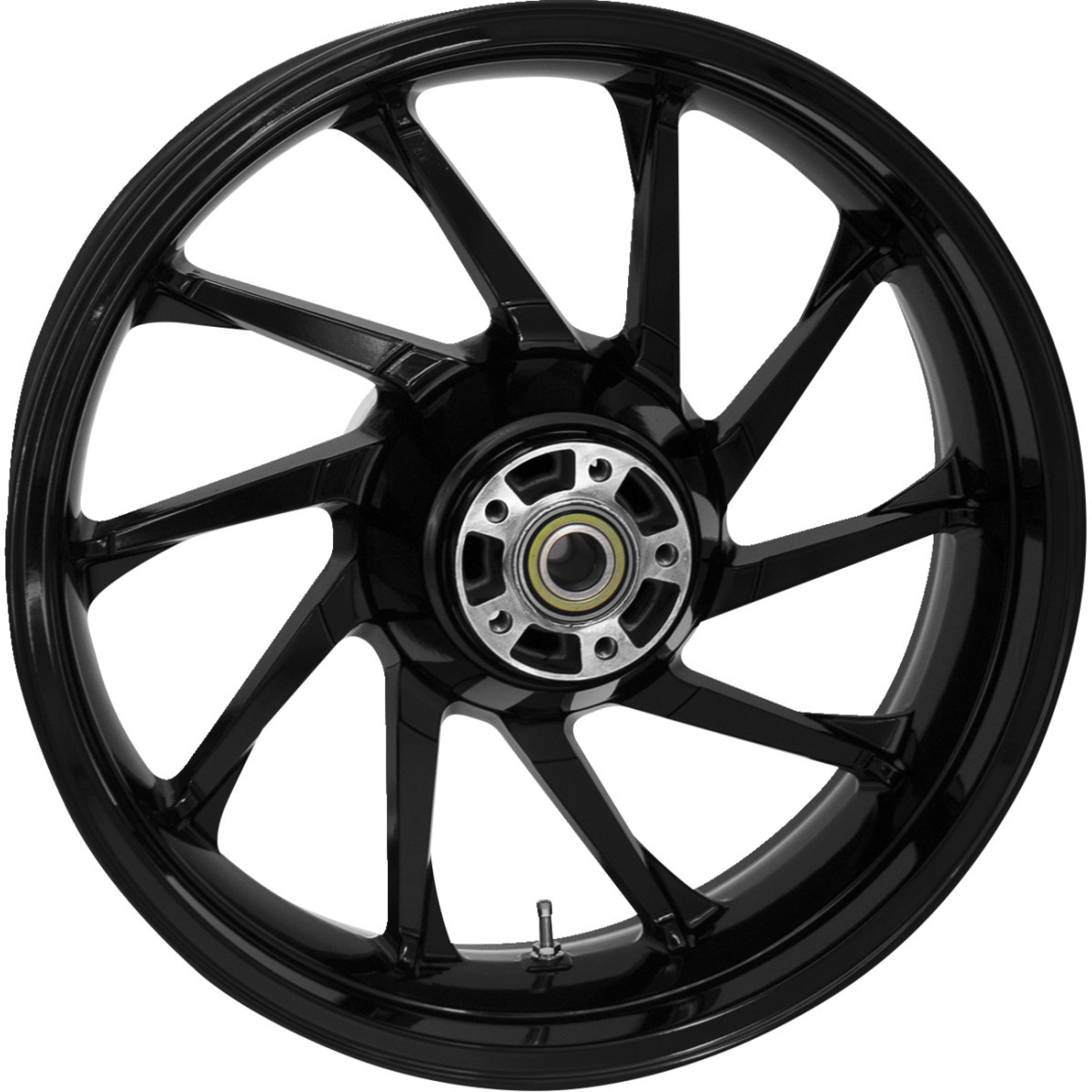 Coastal Moto #3D-HUR185SB - Wheel - Hurricane 3D - Rear - Single Disc/without ABS - Black - 18x5.5