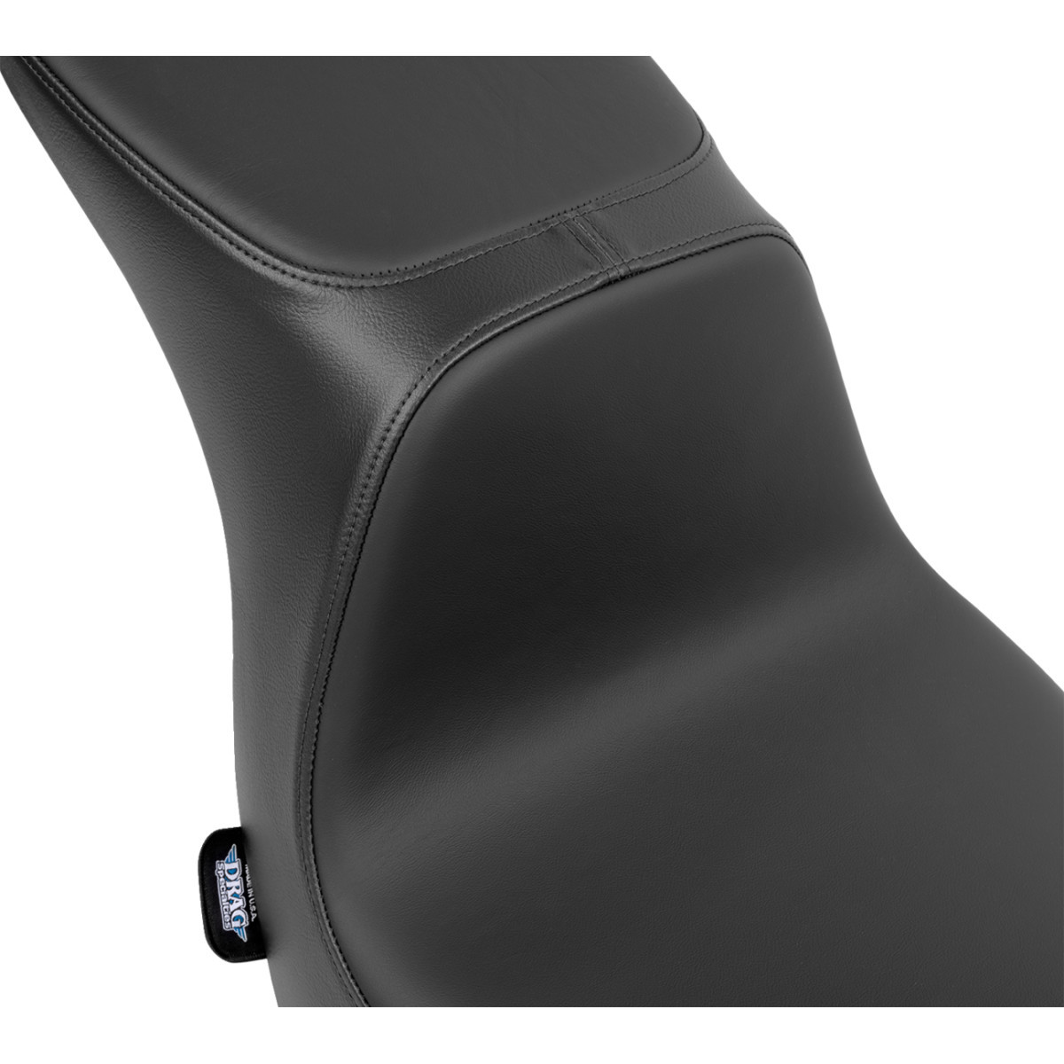 Drag Specialties Seats - Predator 2-Up Seat - Solar Leather - Smooth - FLSB/FXLRS '18-'24