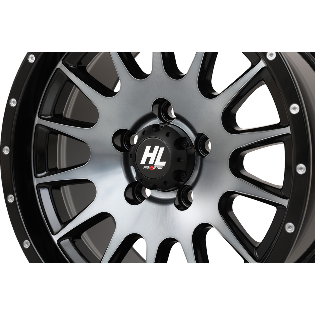 High Lifter #15HL25-1637 - Wheel - HL25 - Front/Rear - Dark Tint Gray - 15x7 - 4/137 - 4+3 (+10 mm)
