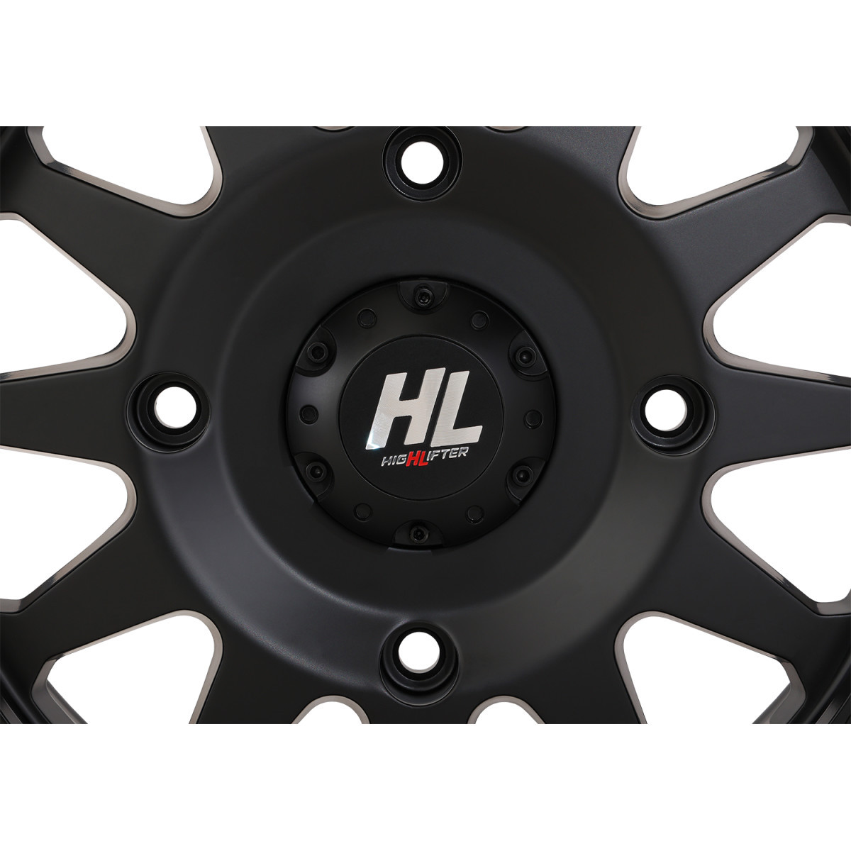 High Lifter #14HLA1-1456 - Wheel - HLA1 Beadlock - Front/Rear - Matte Black - 14x7 - 4/156 - 5+2 (+40 mm)