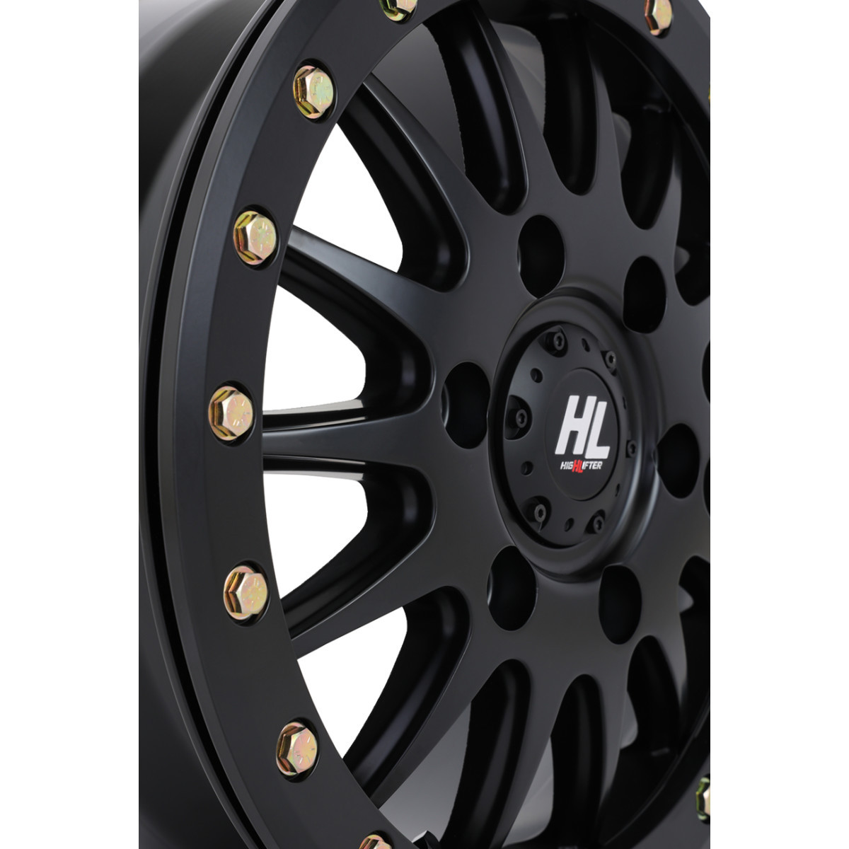 High Lifter #15HL24-1465 - Wheel - HL24 - Front/Rear - Black - 15x7 - 6/5.5 - 5+2 (+38 mm)