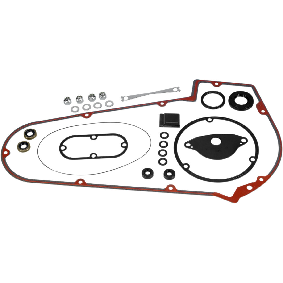James Gasket #JGI-60540-70-K - Primary Cover Gasket - 8 Hole - '70-Early-'82 Shovelhead