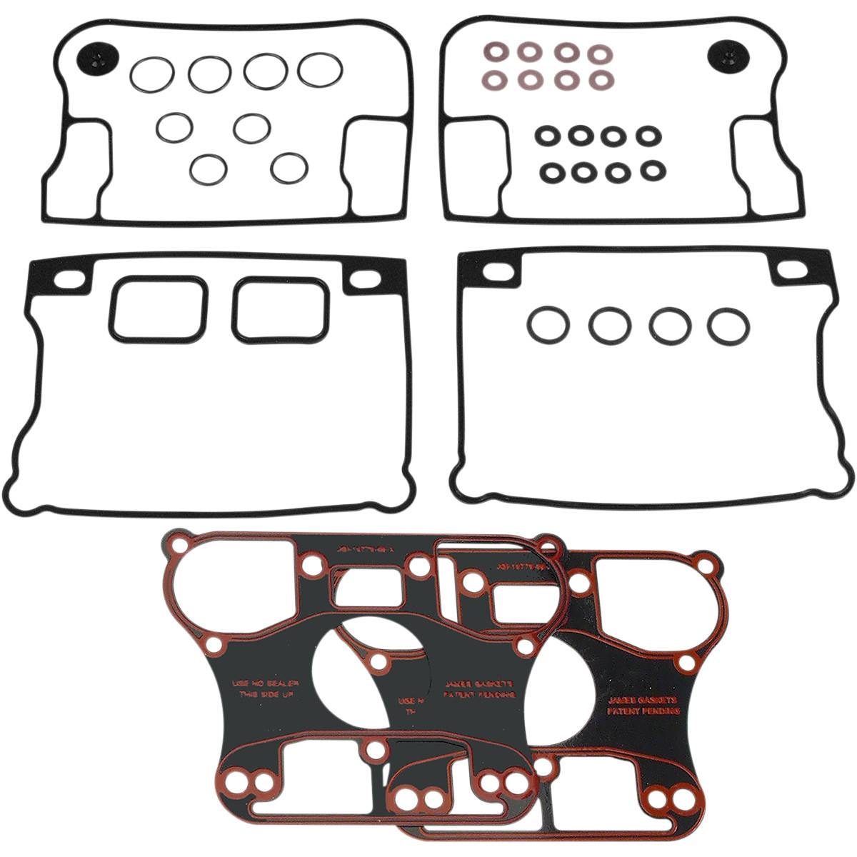 James Gasket #JGI-17042-92-X - Rocker Cover Gasket - Big Twin