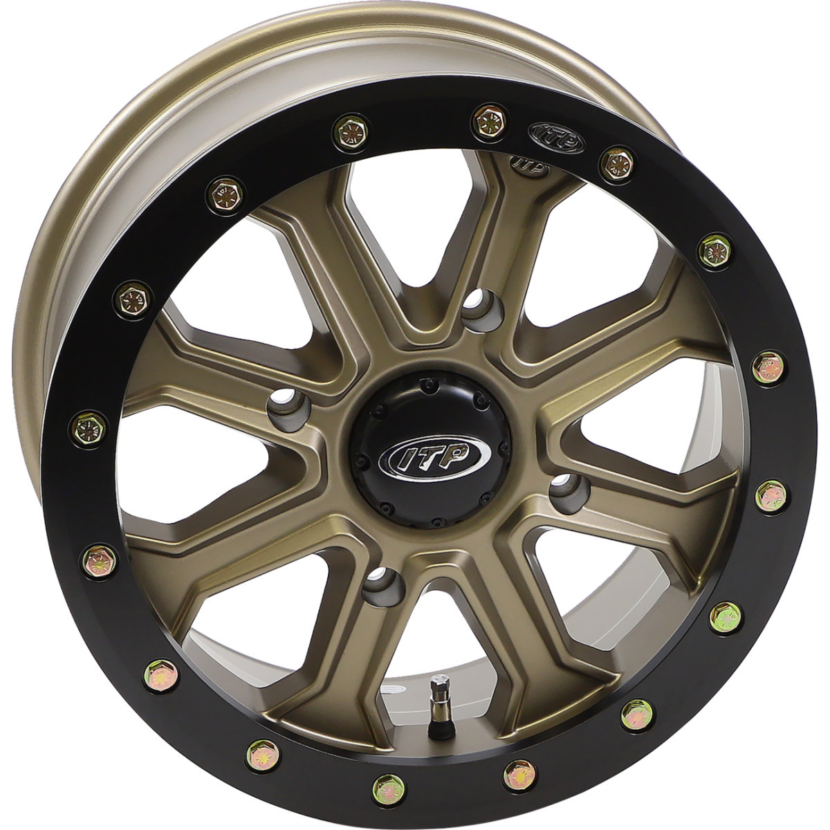ITP #1522530729B - Wheel - Inertia - Front/Rear - Bronze - 15x7 - 4/156 - 5+2 (+40 mm)