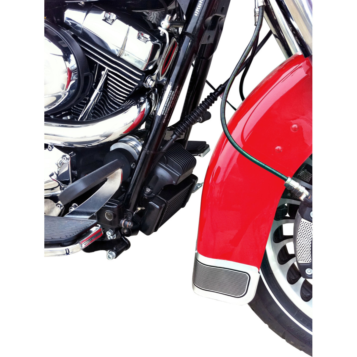 Jagg OIL Coolers #751-FP2400-0323 - Fan-Assisted Oil Cooler Kit - Low Mount Touring/Trike