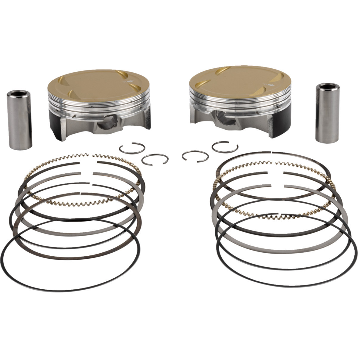 JE Pistons #394138 - Piston Kit - 4.250" - 10.25:1 CR - 114"/117" M8