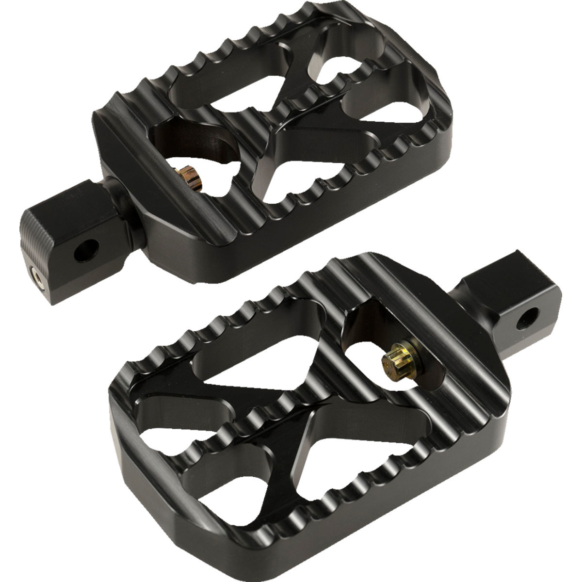 Joker Machine #08-646-8B - Bear Claw Foot Pegs - Black - Indian
