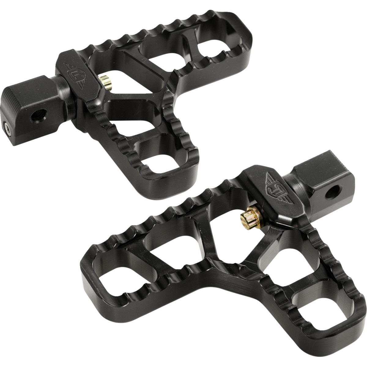 Joker Machine #08-62-8B - Serrated Heel Pegs - Black - Indian