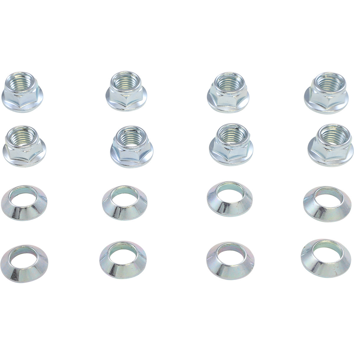 Moose Offroad - Lug Nuts - Locking - Chrome - 8 Pack - ATV