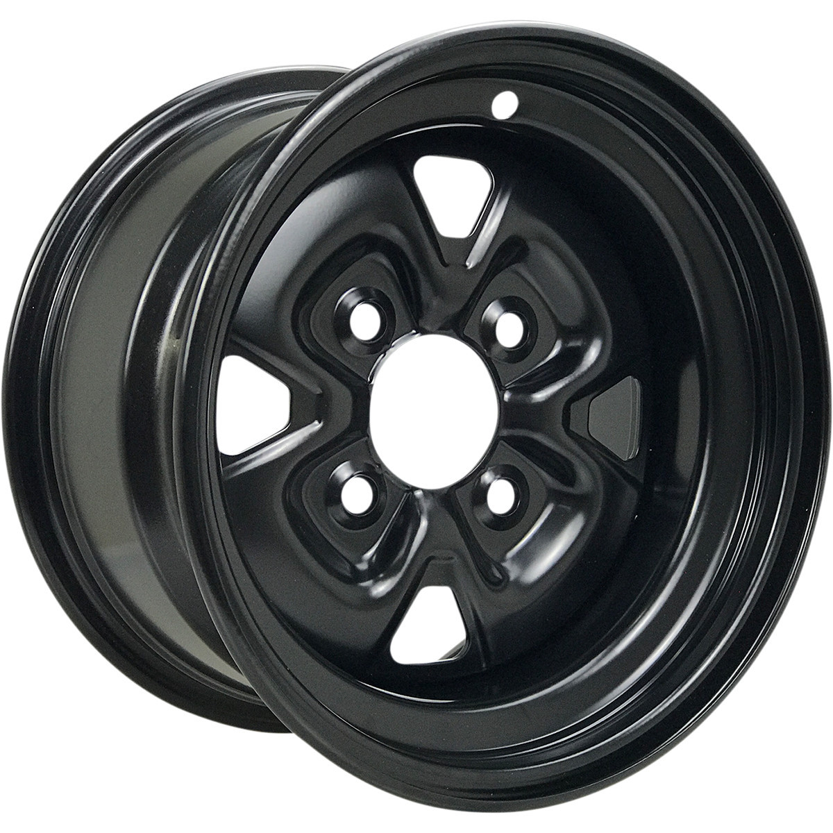 Moose Offroad - Steel Wheel - Black - 12x7 - 4/156 - 4+3