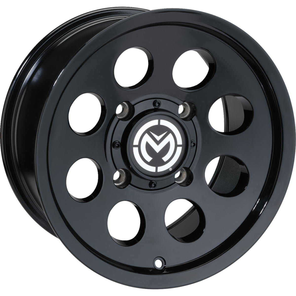 Moose Offroad - Wheel - 26X - Front - Black - 12x7 - 4/110 - 4+3