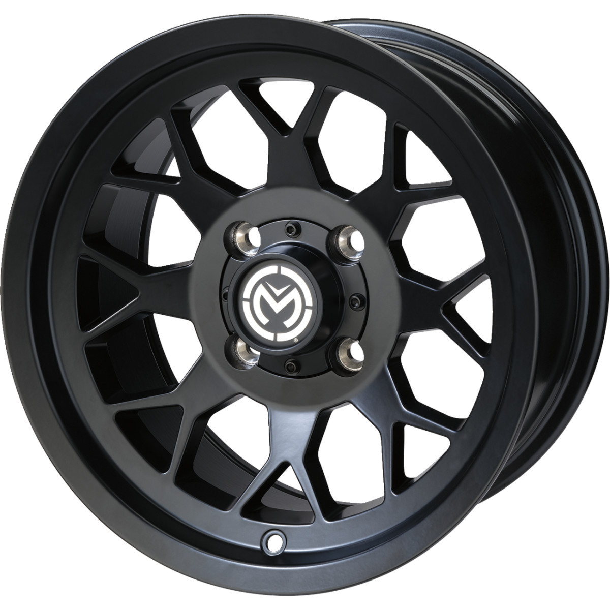 Moose Offroad - Wheel - 27X - Front - Black - 12x7 - 4/110 - 4+3
