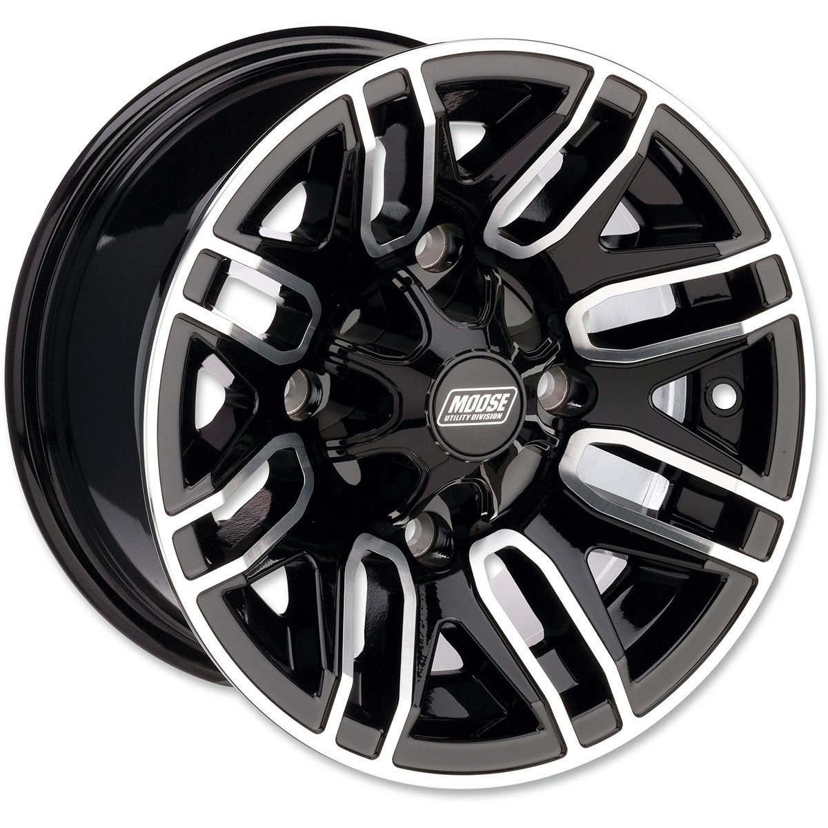 Moose Offroad - Wheel - 112X - Rear - Black - 12x8 - 4/136 - 4+4