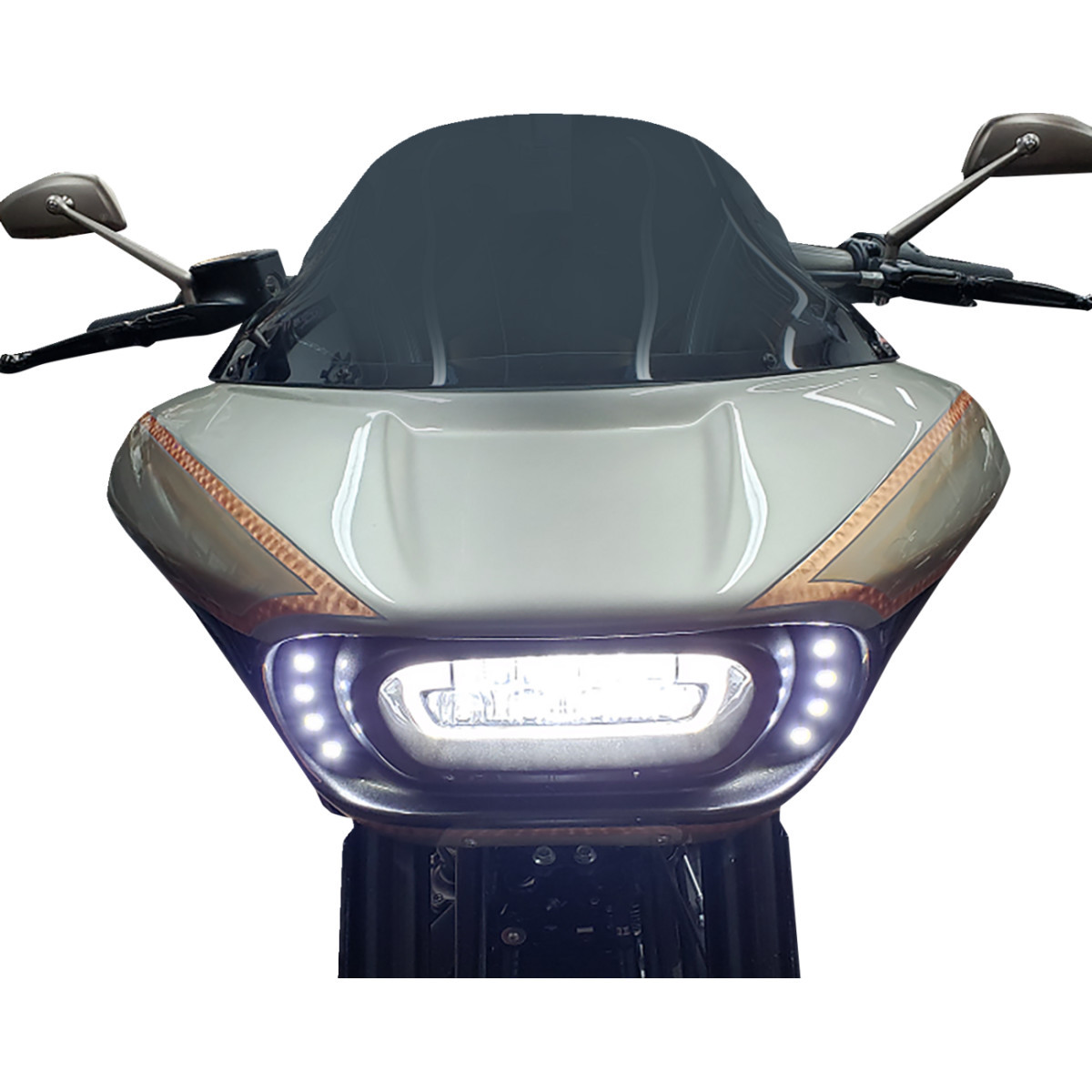 Paul Yaffe Bagger Nation #PYO:QPLK-B - Quad Pod Running Light Kit - Black