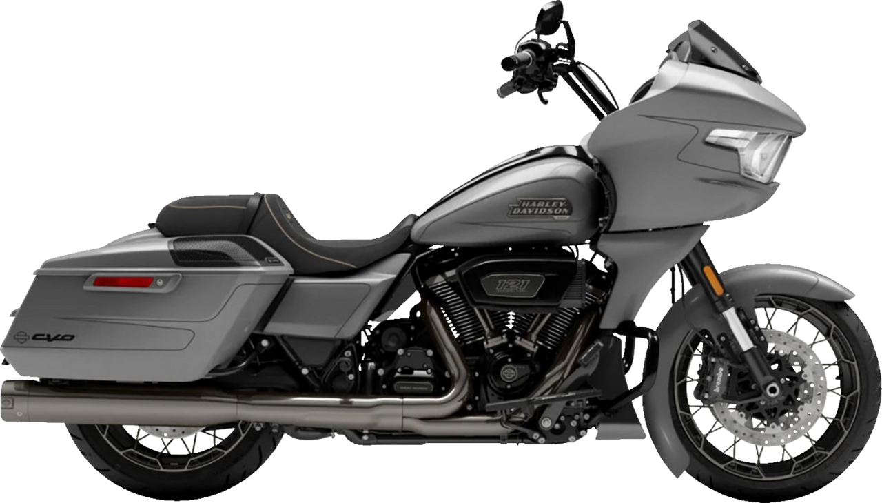 Bagger Nation #THICKY-OEM-23CVO-B - Thicky Front Fender - 19" Wheel - With Black Adapters - CVO Street Glide/Road Glide