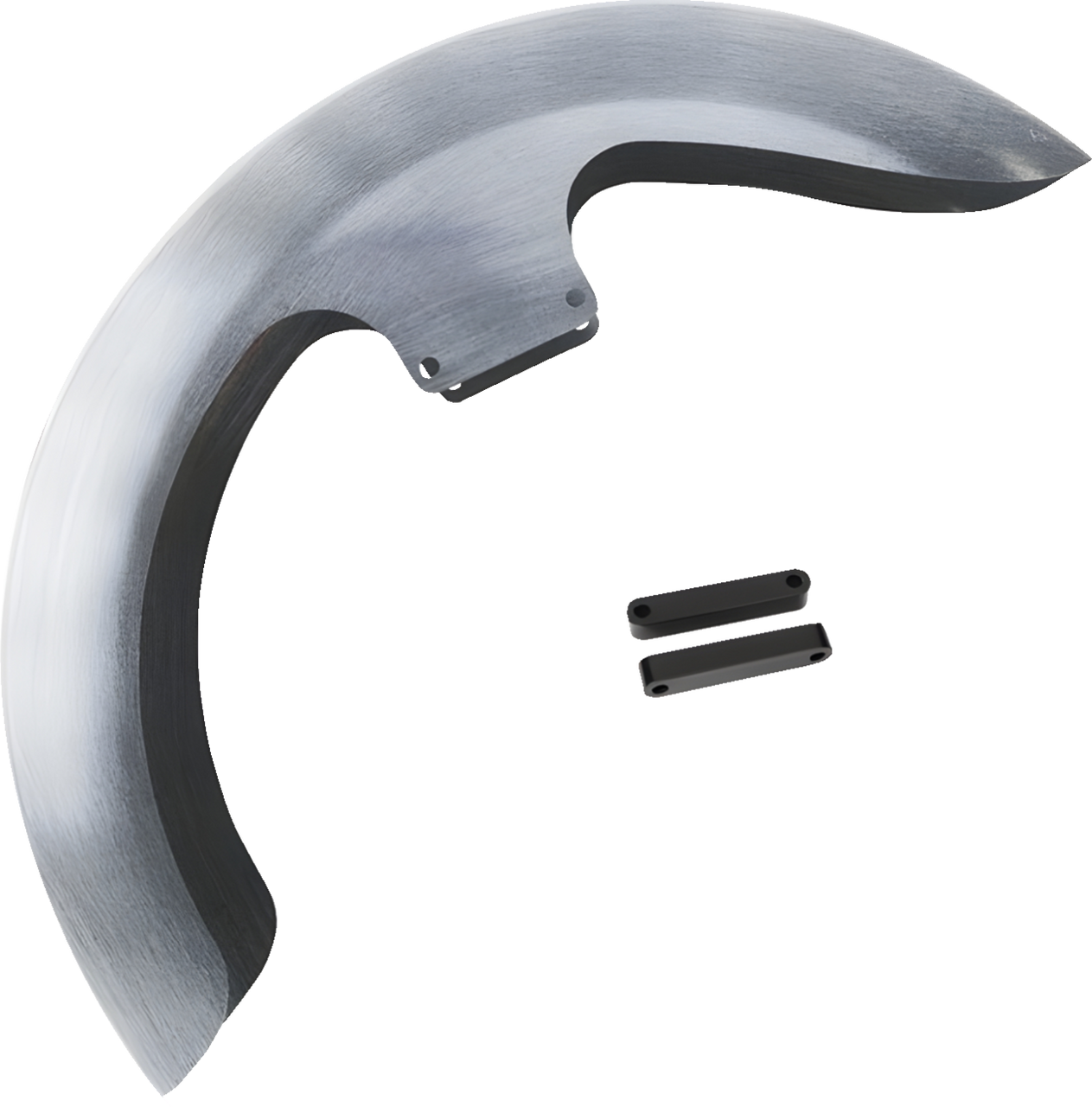 Bagger Nation #THICKY-OEM-23CVO-B - Thicky Front Fender - 19" Wheel - With Black Adapters - CVO Street Glide/Road Glide