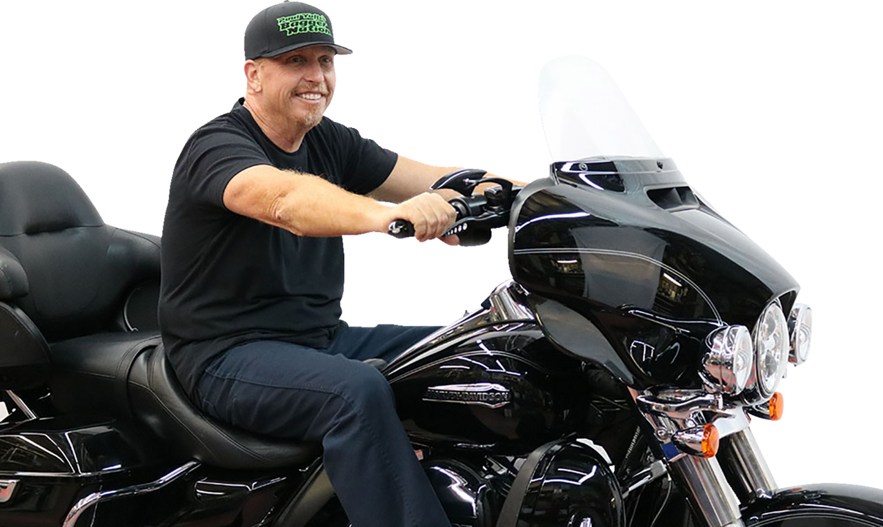 Bagger Nation #PYO:MBBPW-8 C - Pre-Wired Handlebar - Monkey Bar - 8" - Chrome