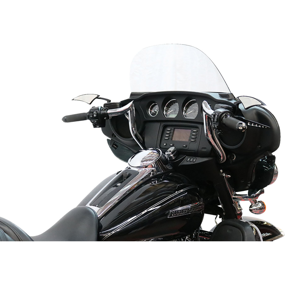 Paul Yaffe Bagger Nation #PYO:MBBPW-8 C - Pre-Wired Handlebar - Monkey Bar - 8" - Chrome