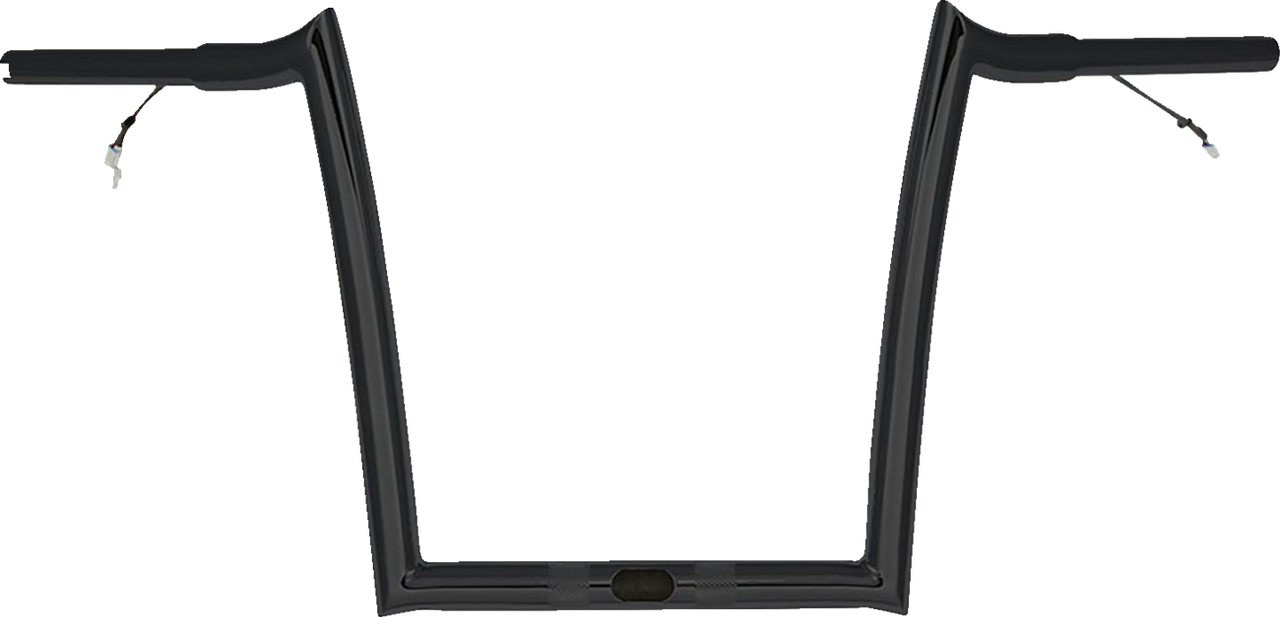 Bagger Nation #PYO:OEMPW-15L-12 B - Pre-Wired Handlebar - OEM - 12" - Black