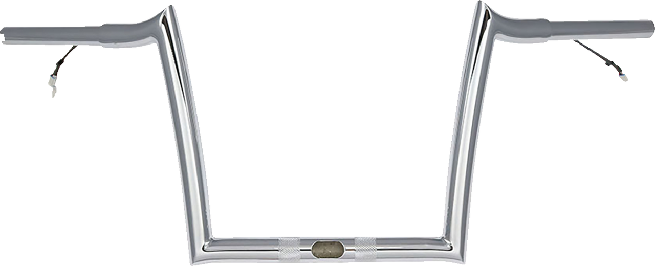 Bagger Nation #PYO:OEMPW-15L-10 C - Pre-Wired Handlebar - OEM - 10" - Chrome