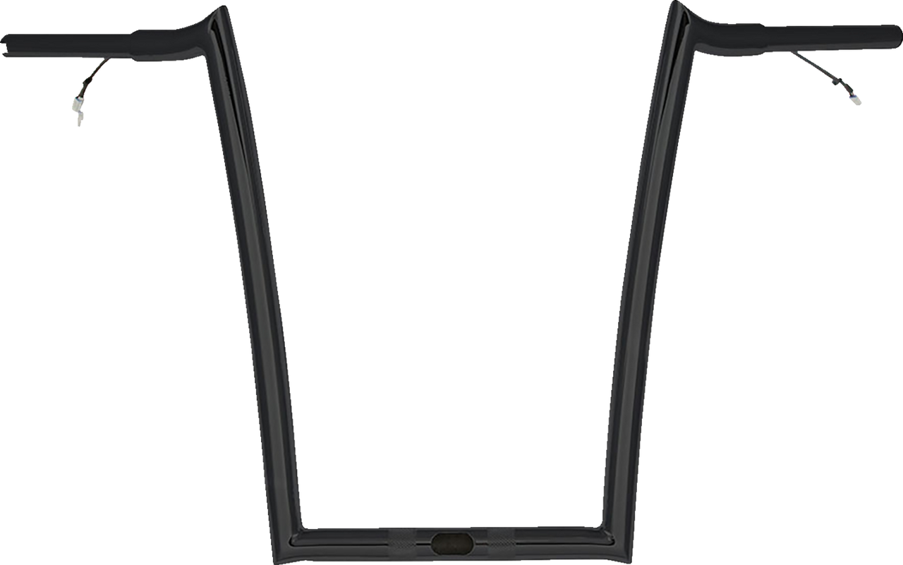 Bagger Nation #PYO:OEMPW-15L-16 B - Pre-Wired Handlebar - OEM - 16" - Black