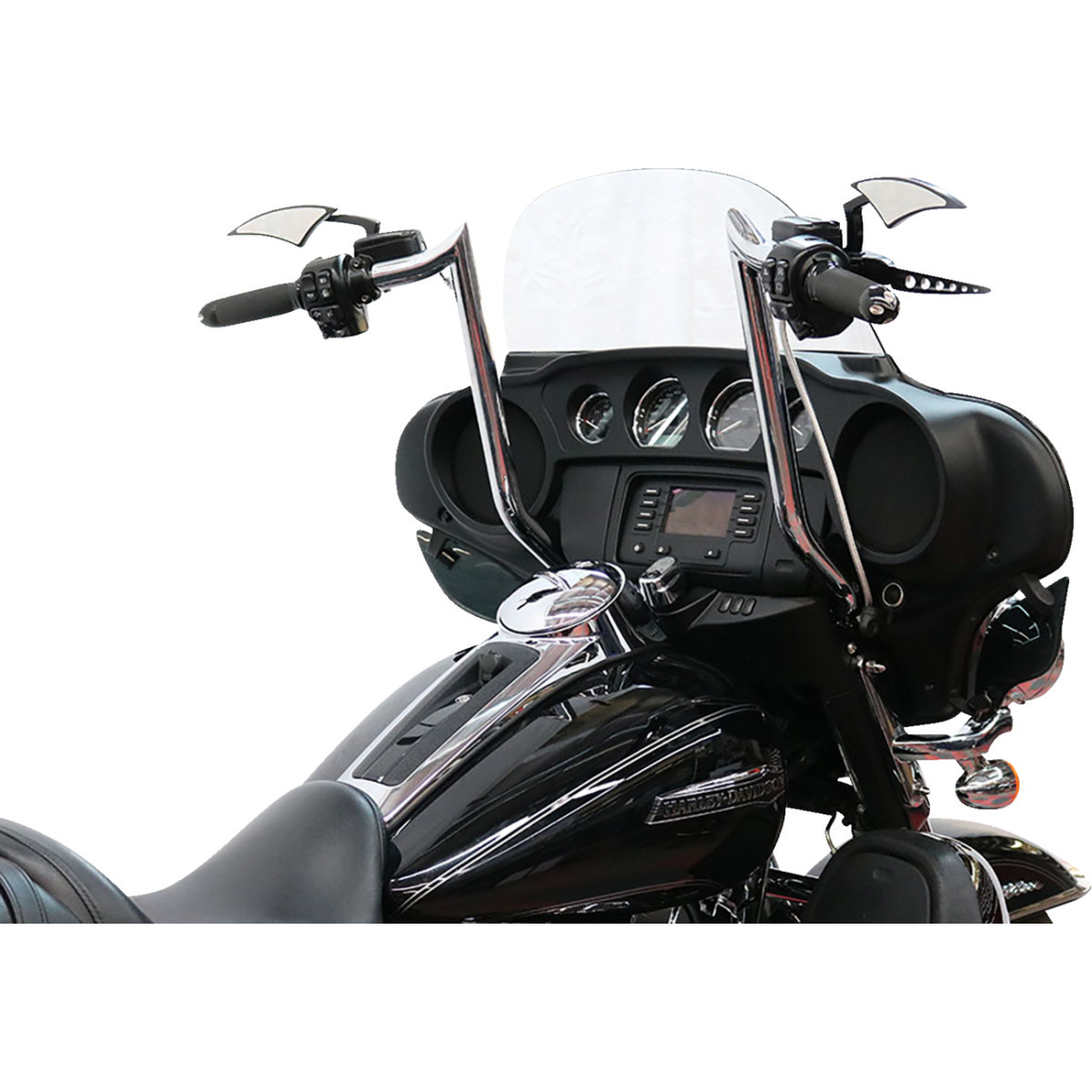 Paul Yaffe Bagger Nation #PYO:MBBPW-16 C - Pre-Wired Handlebar - Monkey Bar - 16" - Chrome