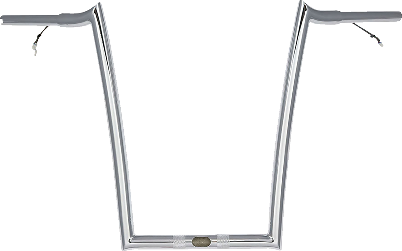 Bagger Nation #PYO:OEMPW-15L-16 C - Pre-Wired Handlebar - OEM - 16" - Chrome