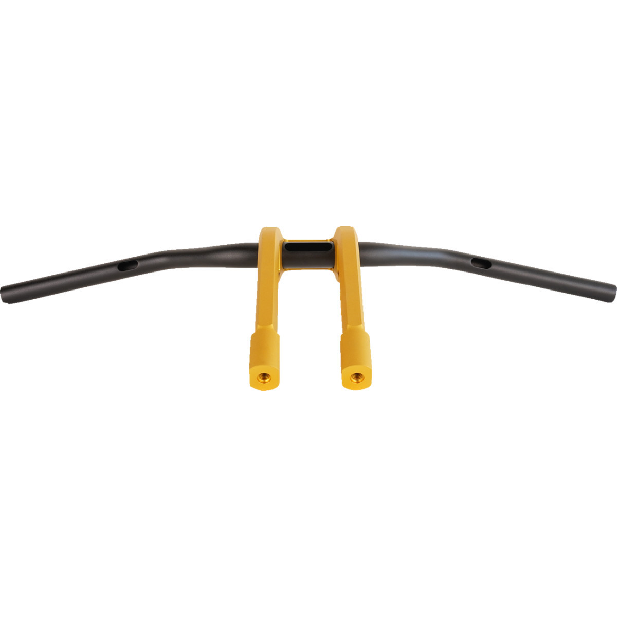 Performance Machine (PM) #0208-2195M-SMG - Phatbar & Riser Kit - Internal Wiring - 9" - Gold Ops
