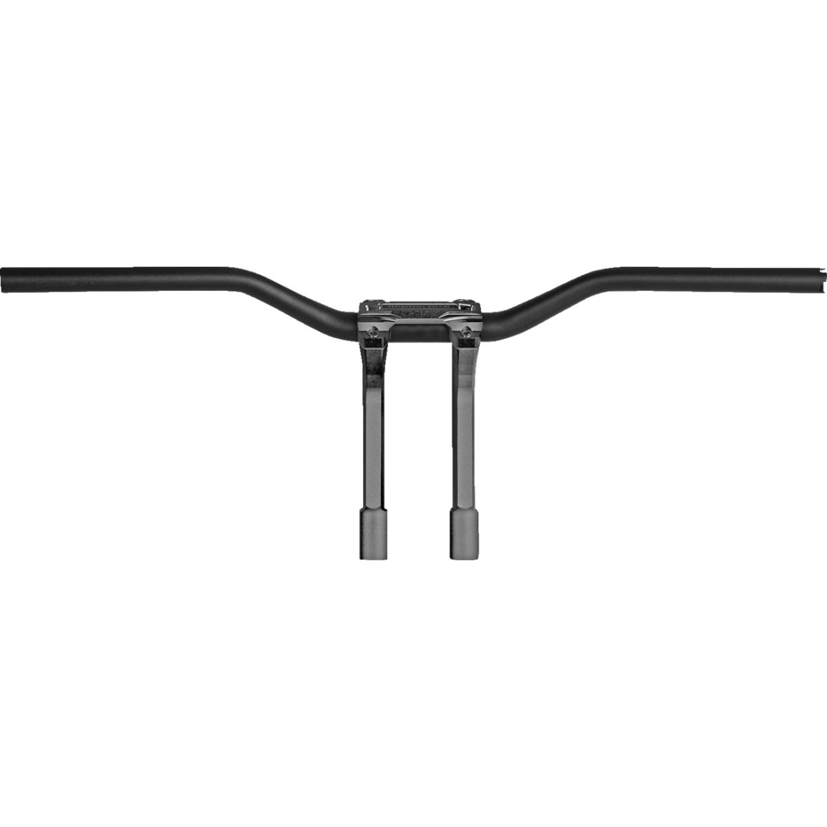 Performance Machine (PM) #0208-2195M-SMB - Phatbar & Riser Kit - Internal Wiring - 9" - Black Ops