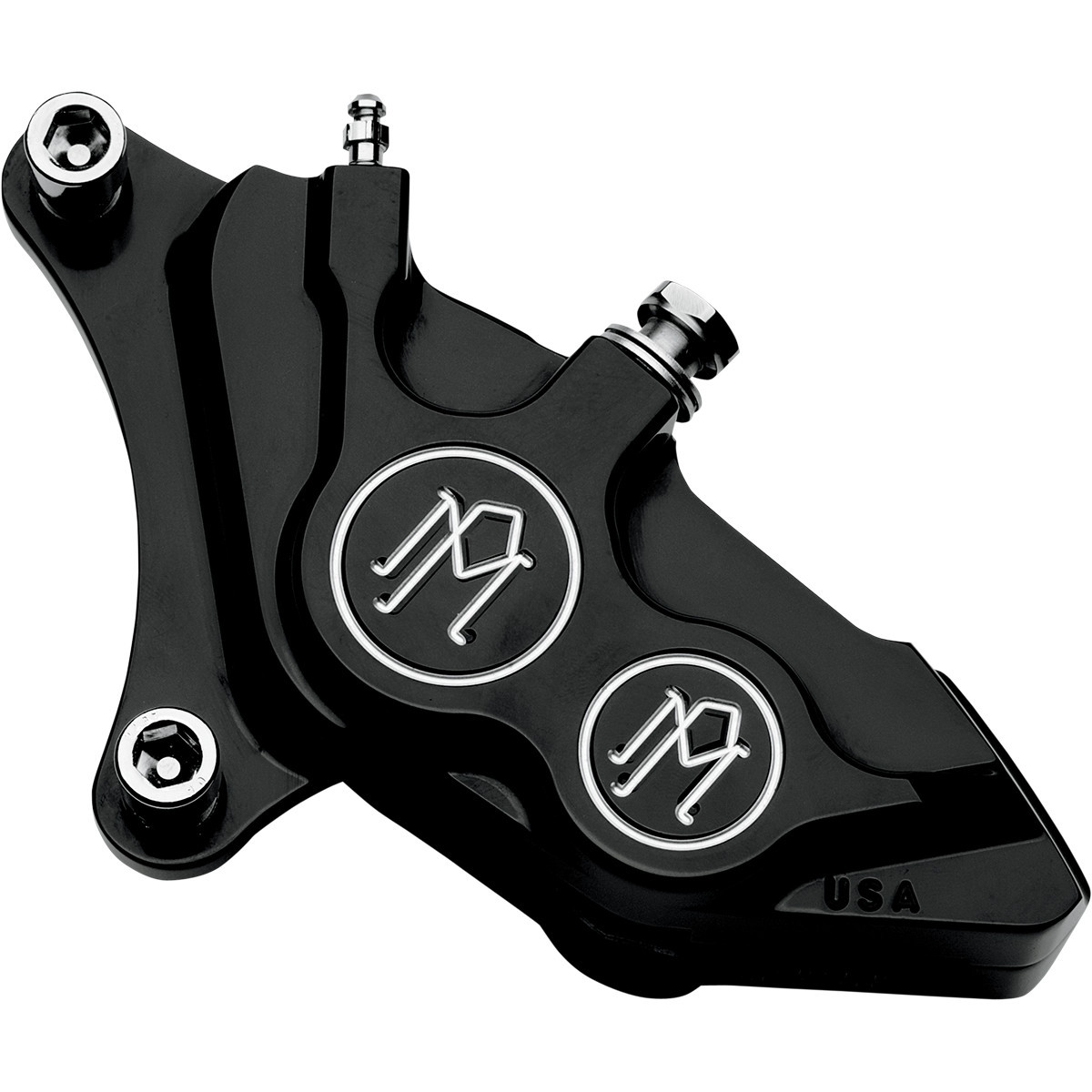 Performance Machine (PM) #0053-2919-BM - 4-Piston Caliper - Front Left - Contrast Cut™ - 11.5"