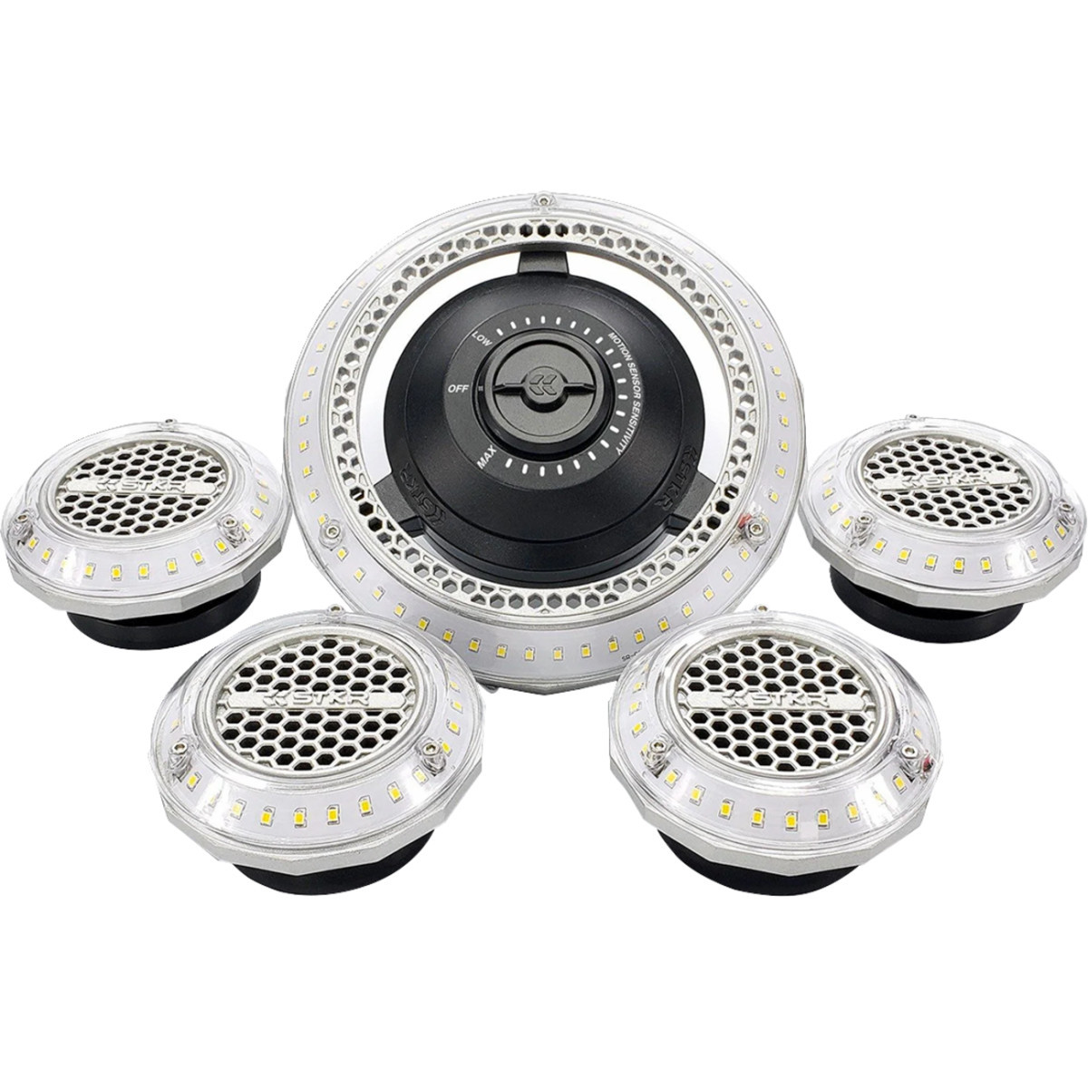 Risk Racing #00194 - Ceiling Light - Motion - 7500 Lumens - Multi-Point Illumination