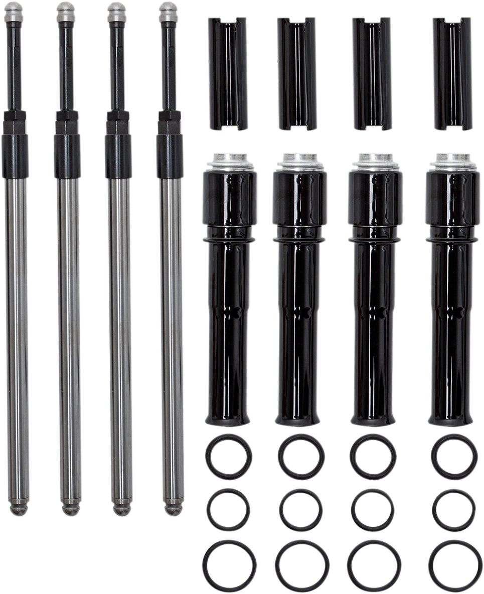 Quickee Pushrods - Black - Twin Cam