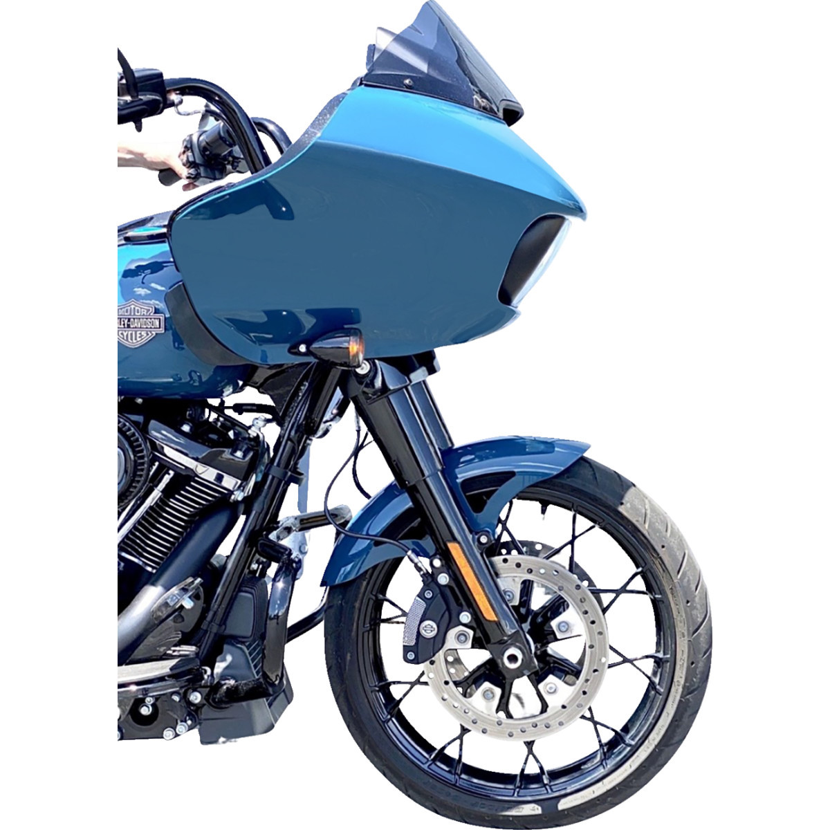 RWD V-twin #RWD-50280 - Retro Front Fender - For 19" Wheel - FLH/FLT