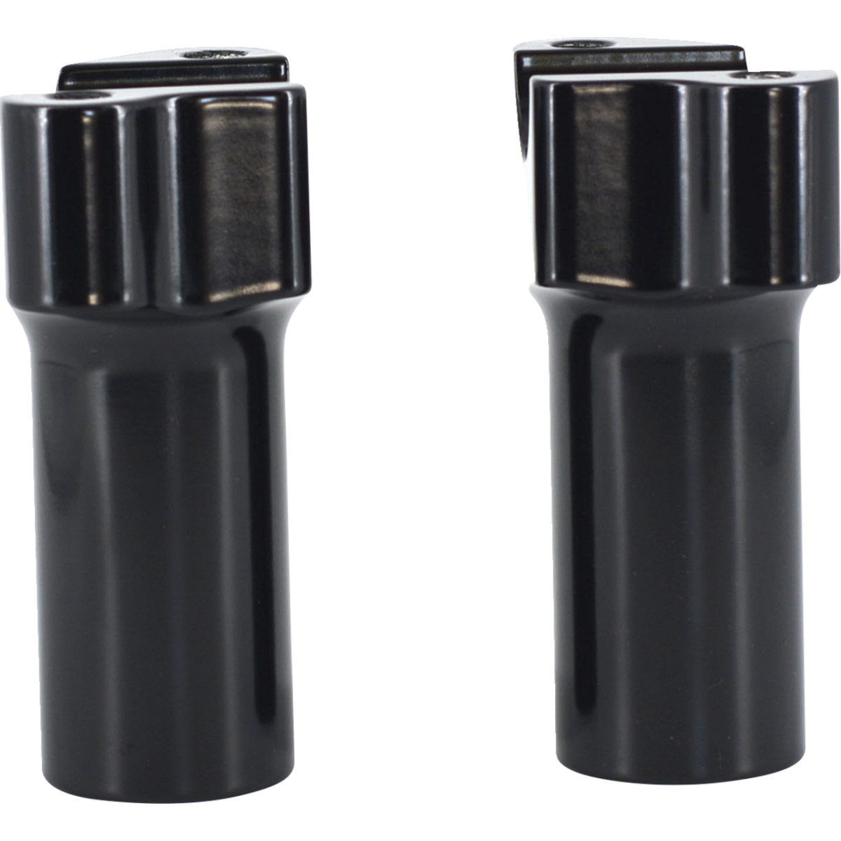 Wild 1 #WO529GB - Chubby® Billet Risers - 3-1/2" - Gloss Black