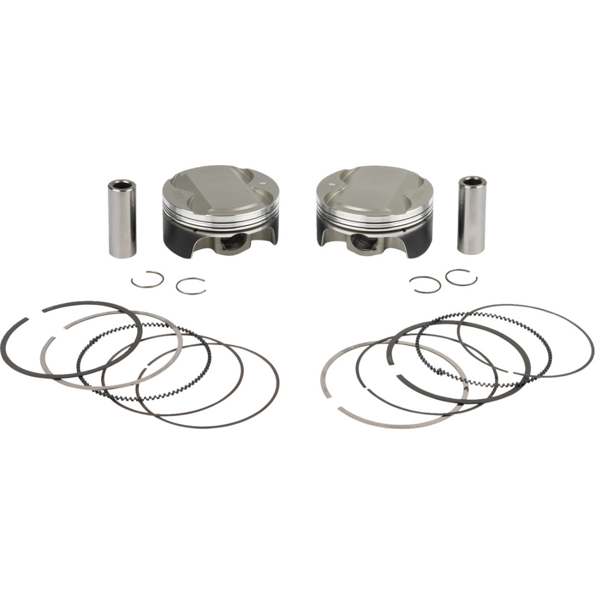Wossner #K4081DA-2 - Piston Kit - 4.375" Stroke - 107 CID - M8