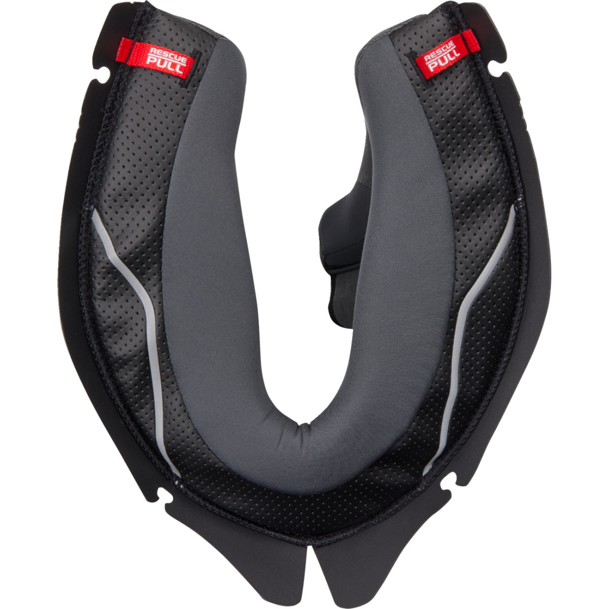 AGV #20185000456192X - K6/K6 S Cheek Pads - Black/Gray - 2XL