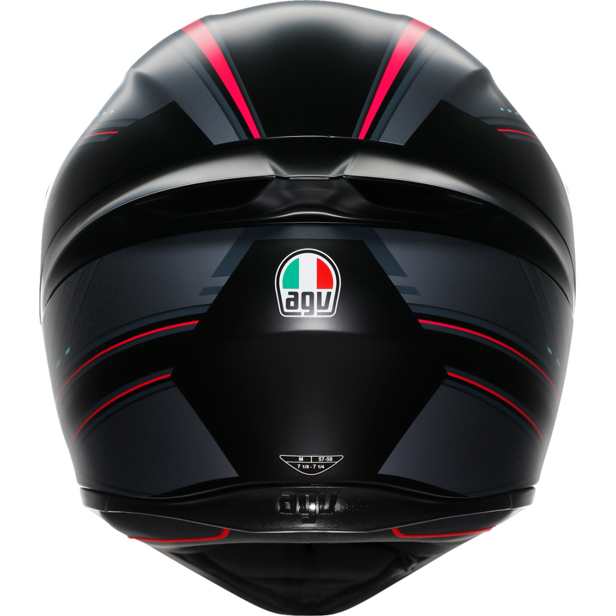 AGV #2118394003-063-XL - K1 S Helmet - Sling - Matte Black/Pink - XL