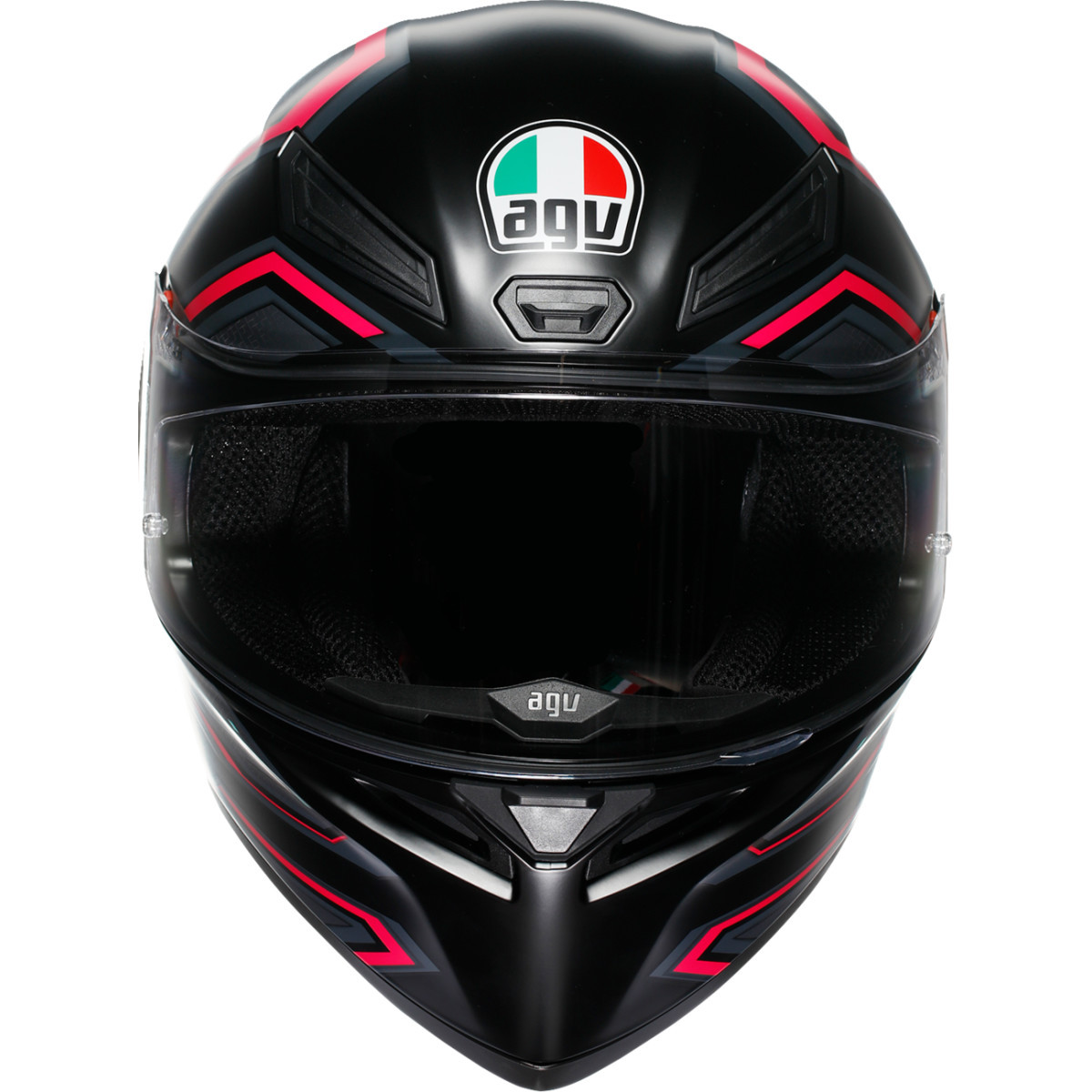 AGV #2118394003-063-XXL - K1 S Helmet - Sling - Matte Black/Pink - 2XL
