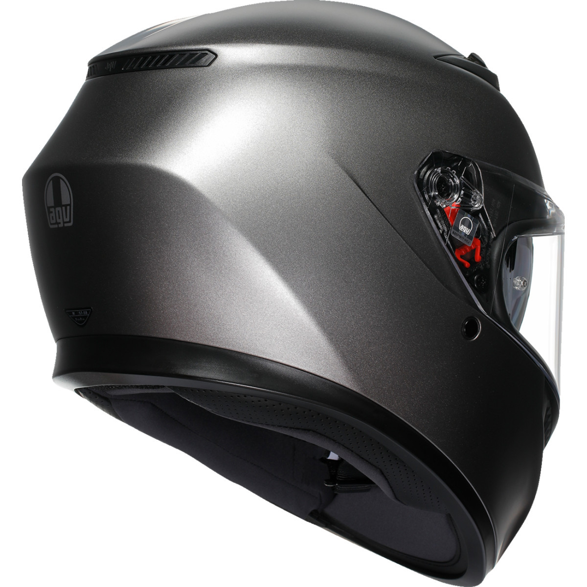 AGV #2118381004-023-L - K3 Helmet - Mono - Matte Luna Gray - Large