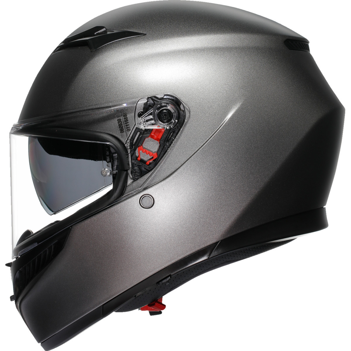 AGV #2118381004-023-XL - K3 Helmet - Mono - Matte Luna Gray - XL
