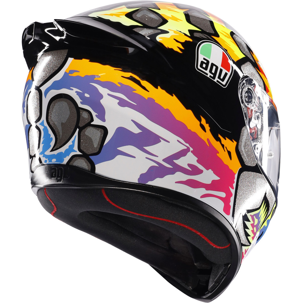 AGV #2118394003-039-M - K1 S Helmet - Bezzecchi 2023 - Medium